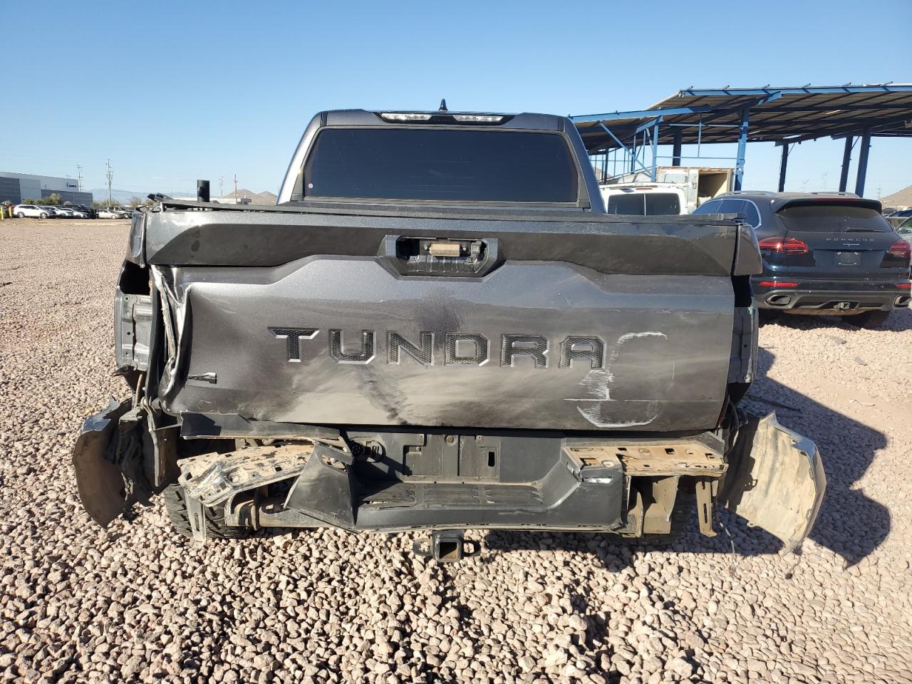 2023 Toyota Tundra VIN 5TFLA5DB0PX087161 Copart auction photo, all over damage thumbnail 6