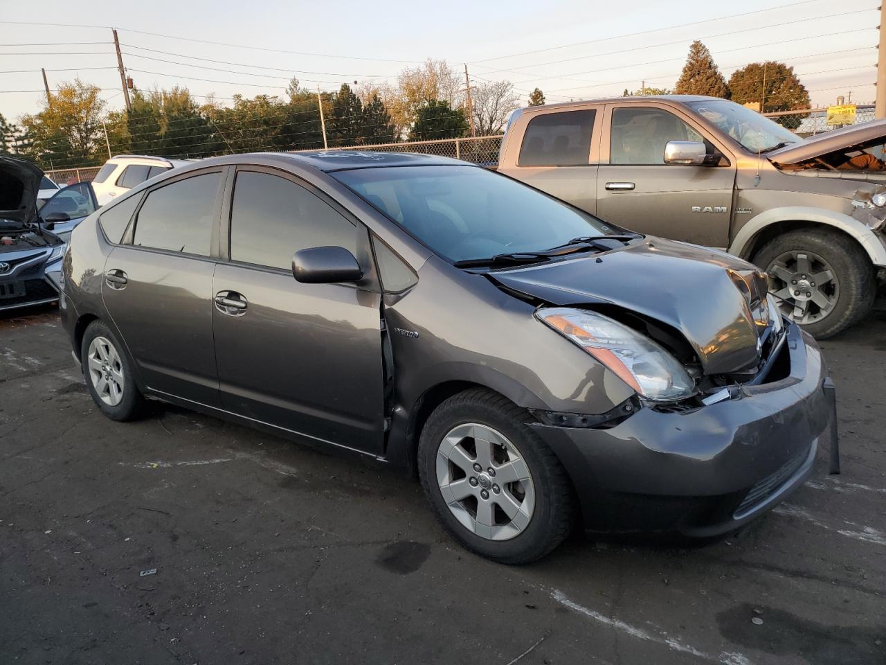 2008 Toyota Prius VIN JTDKB20U983360430 Copart auction photo, front end damage thumbnail 4