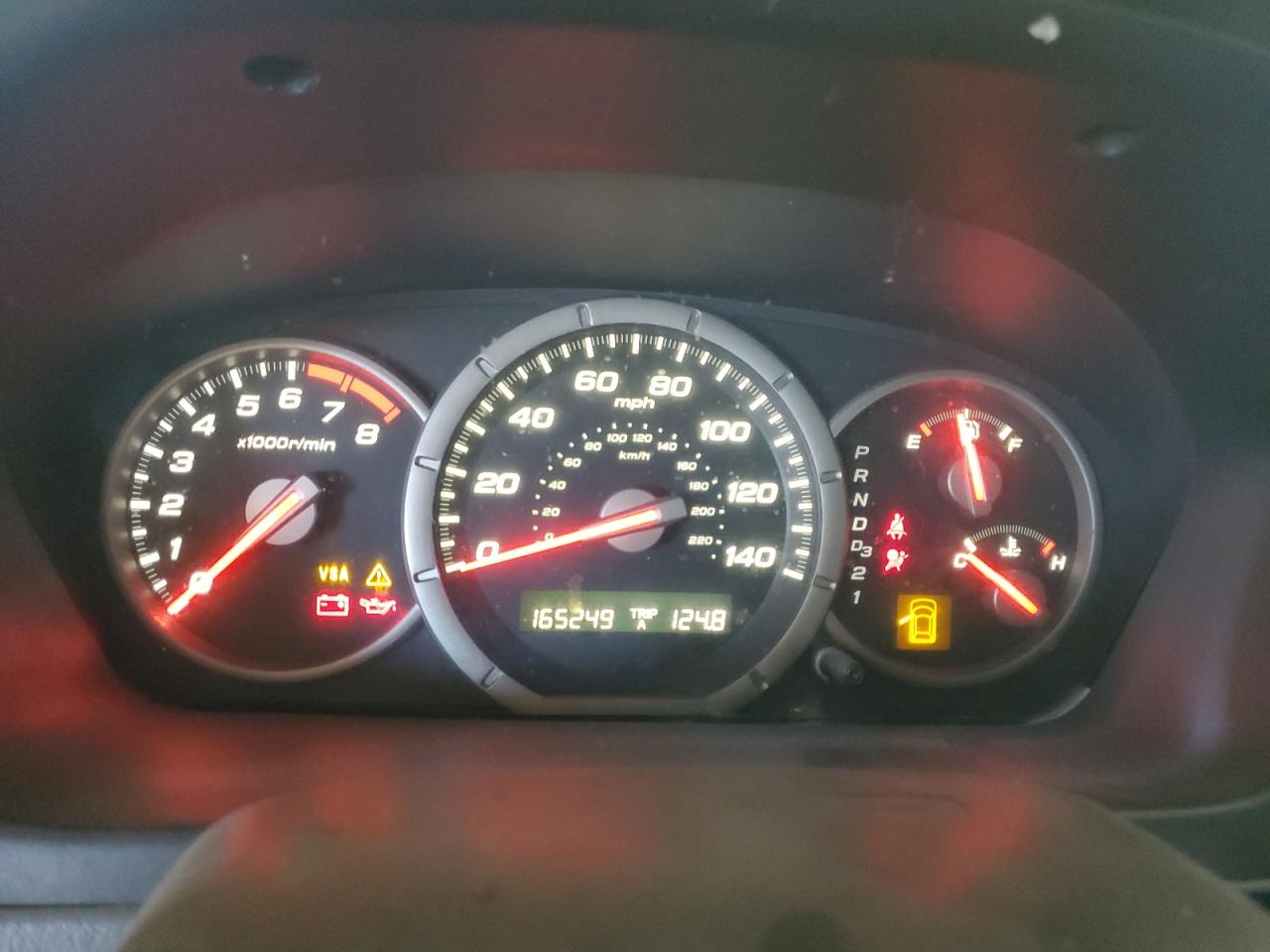 2006 Honda Pilot VIN 5FNYF281X6B036928 Copart auction photo, front end / mechanical damage thumbnail 9