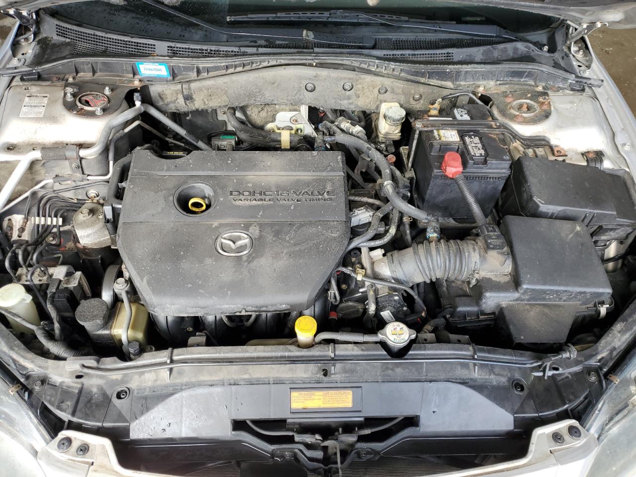 2008 Mazda 6 VIN 1YVHP80C085M48433 Copart auction photo, front end damage thumbnail 11