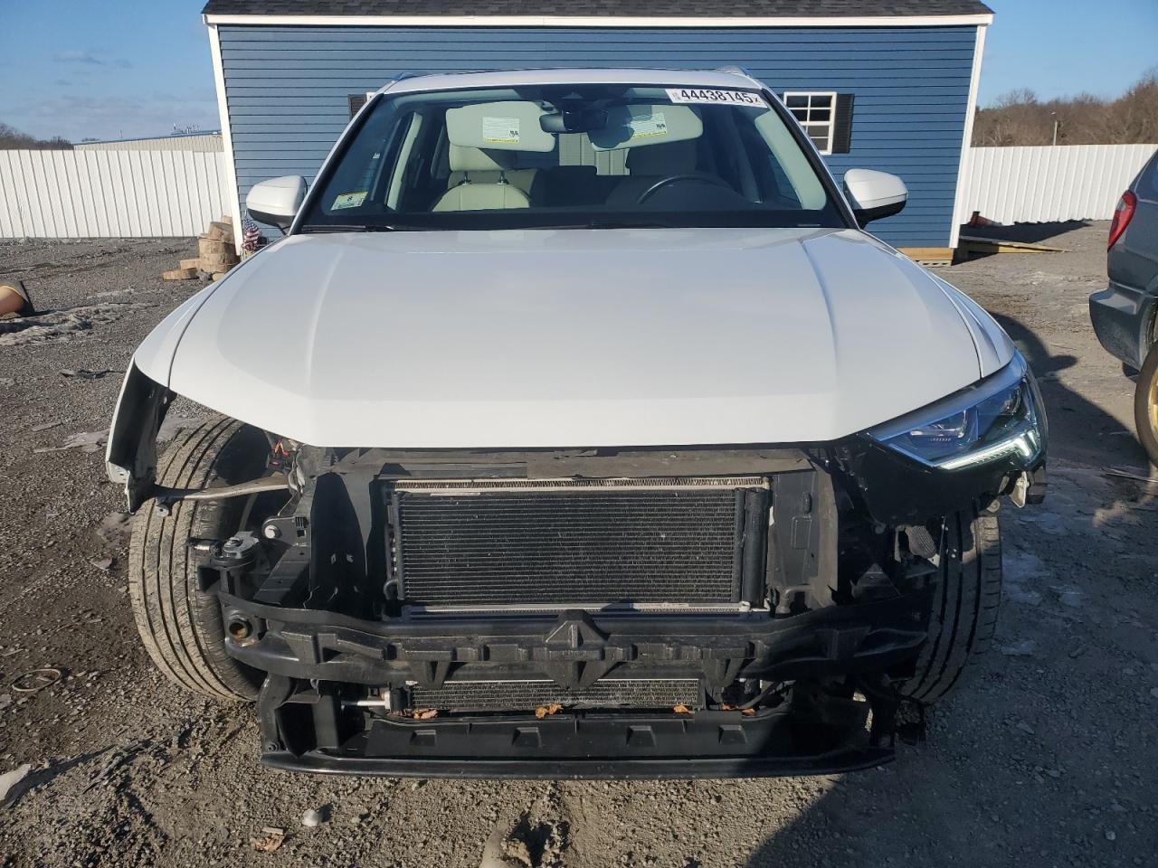 2022 Audi Q3 VIN WA1EECF35N1029922 Copart auction photo, front end / rear end damage thumbnail 5