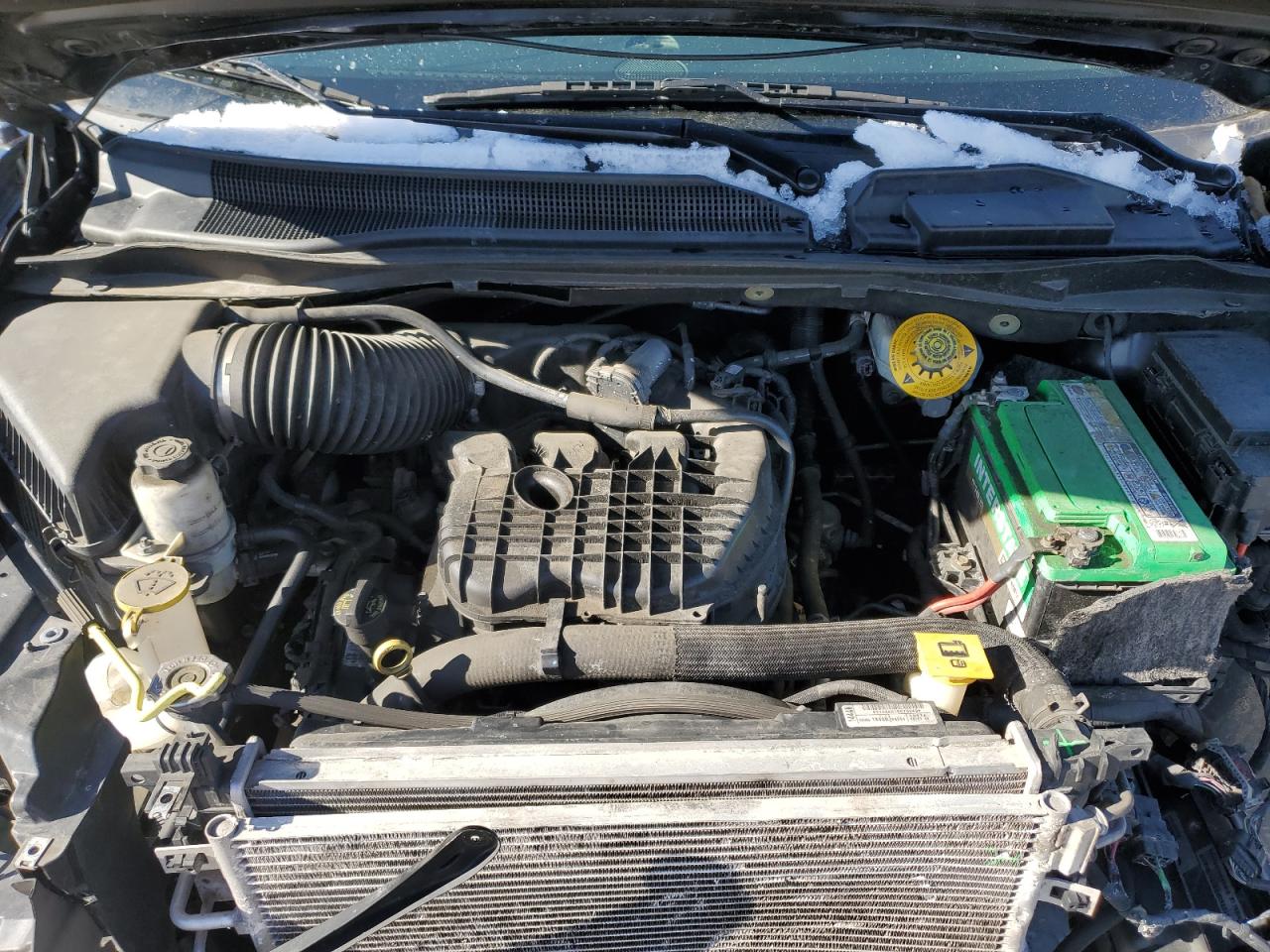 2017 Dodge Caravan VIN 2C4RDGBG4HR818976 Copart auction photo, front end damage thumbnail 12