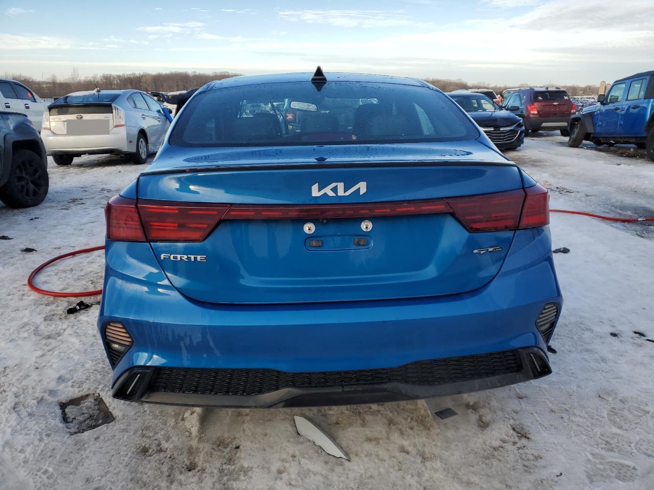 2023 KIA Forte VIN 3KPF54AD7PE525045 Copart auction photo, side / front end damage thumbnail 6