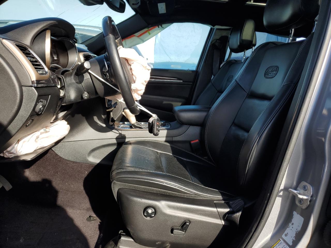 2017 Jeep Grand Cherokee VIN 1C4RJFCG8HC608245 Copart auction photo, rear end / side damage thumbnail 7