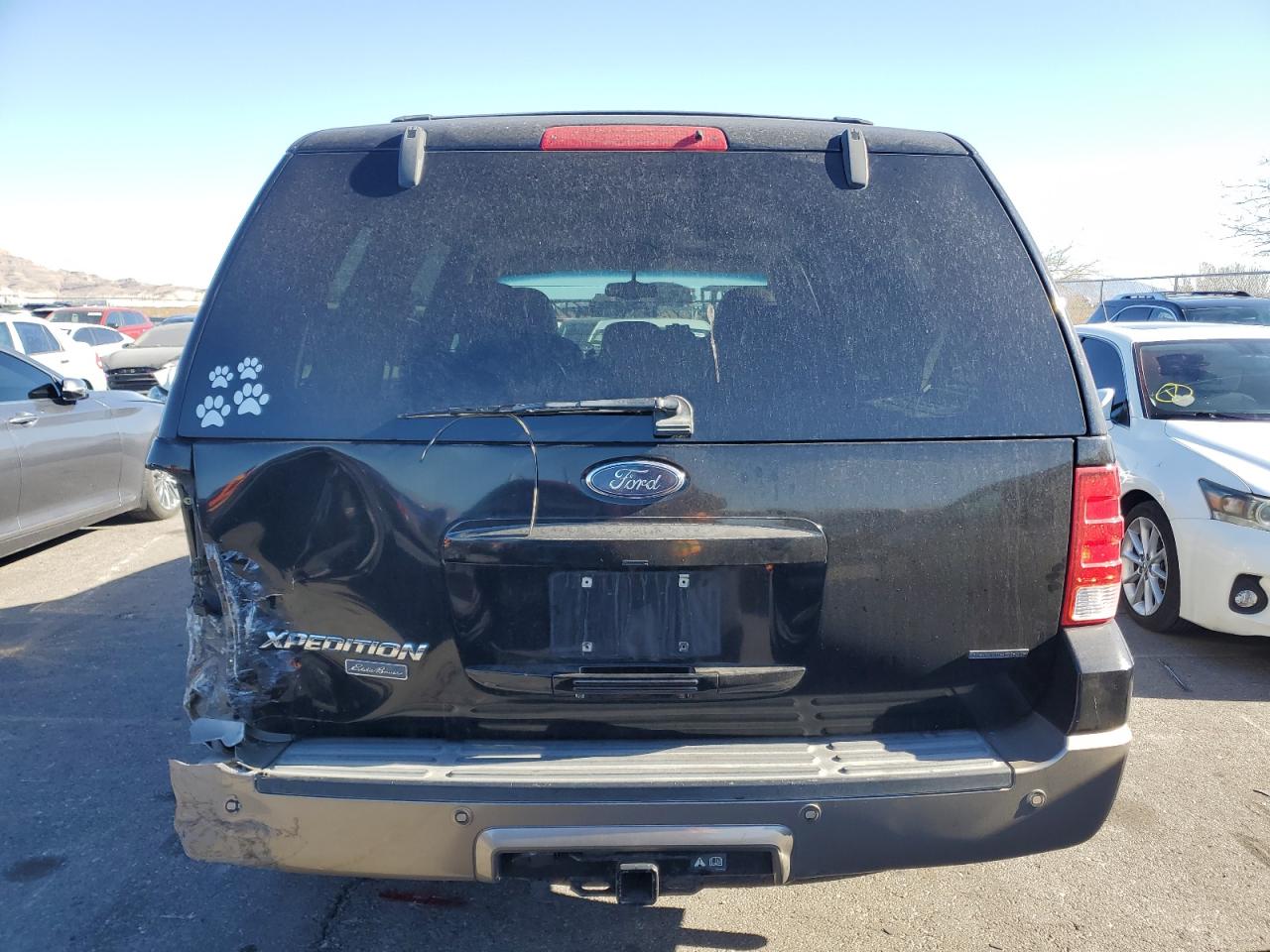 2004 Ford Expedition VIN 1FMFU18L24LB18084 Copart auction photo, rear end damage thumbnail 6