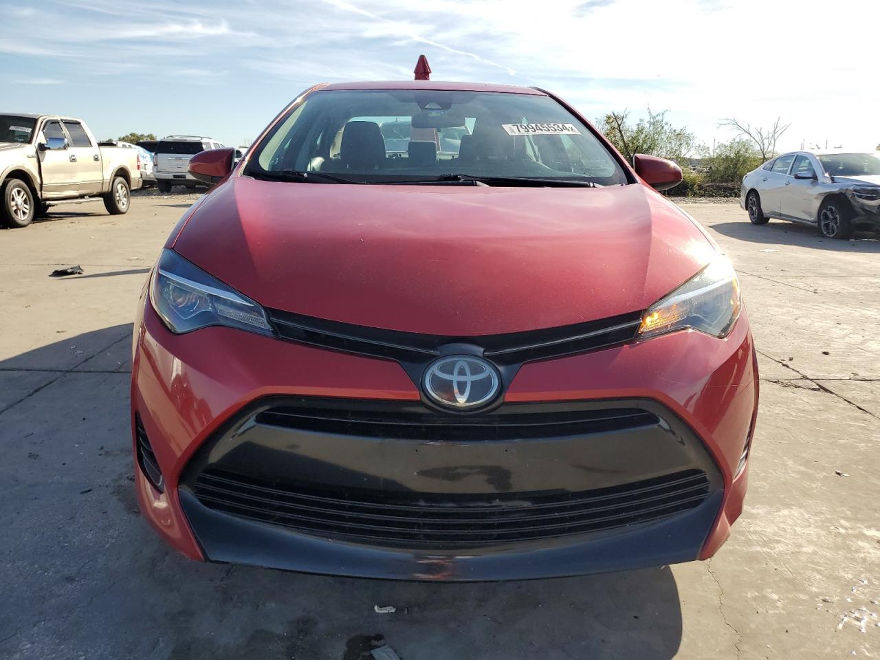 2019 Toyota Corolla VIN 2T1BURHE3KC238693 Copart auction photo, rear end damage thumbnail 5