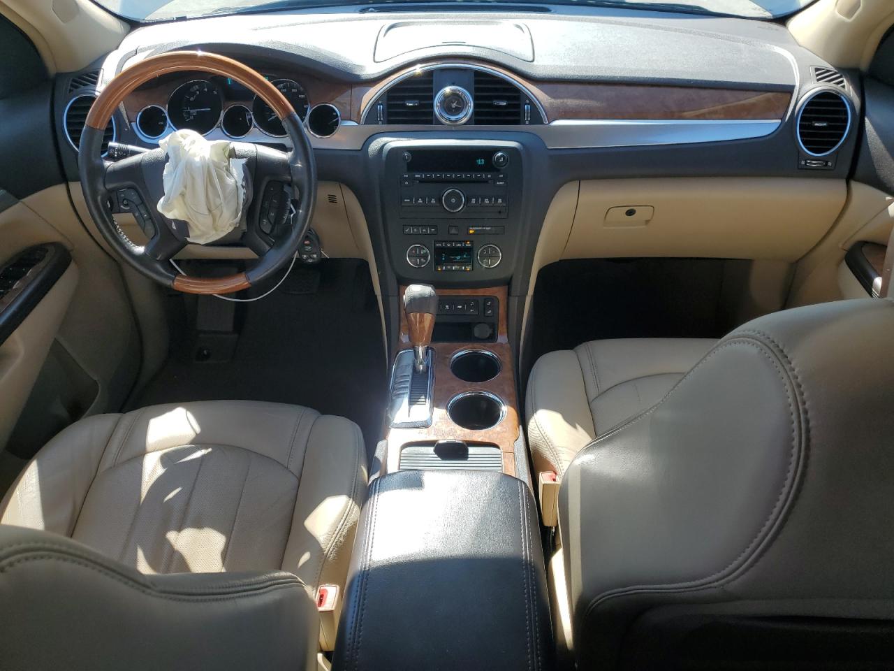 2010 Buick Enclave VIN 5GALRBED7AJ144877 Copart auction photo, front end damage thumbnail 8