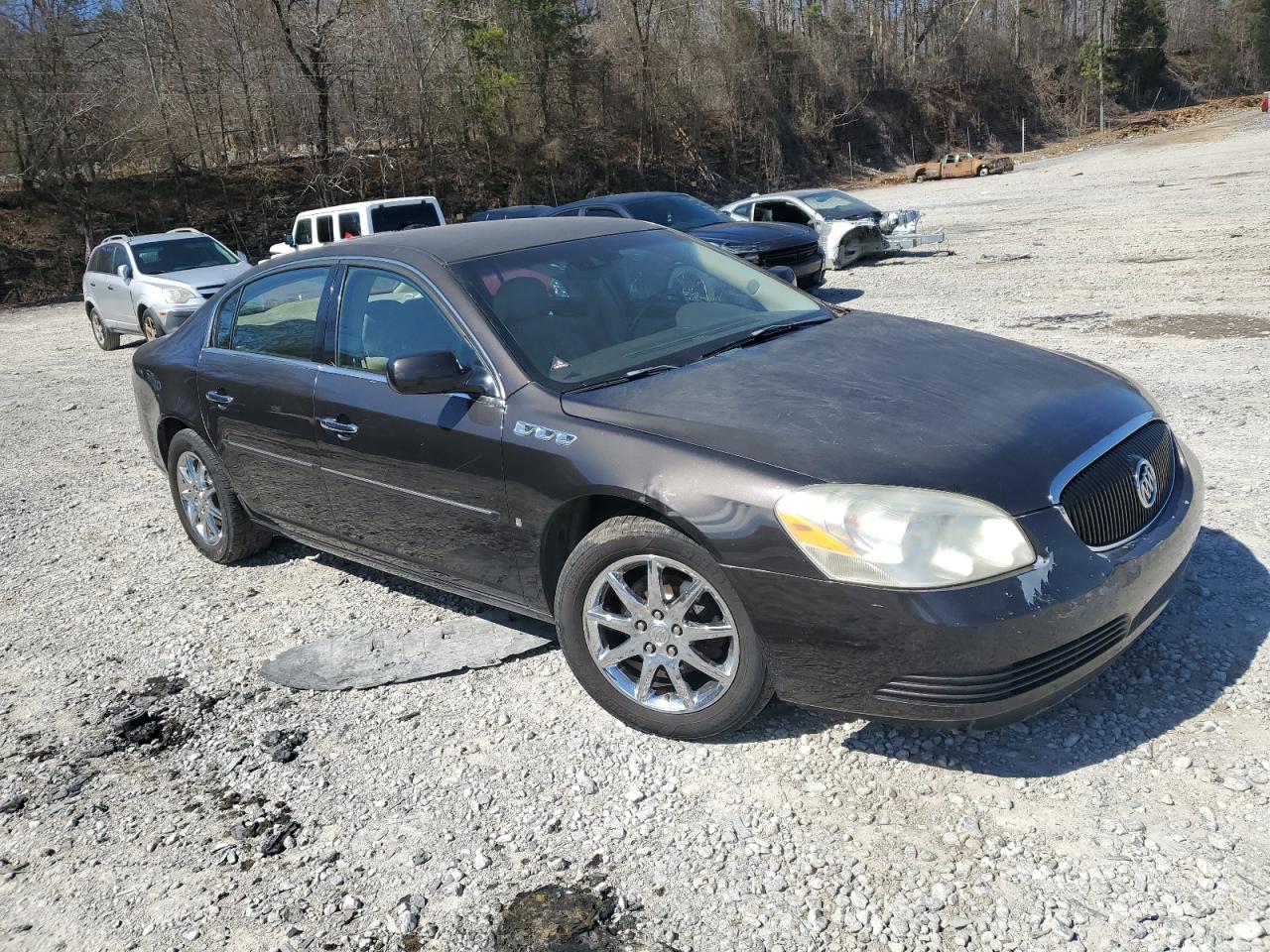 2008 Buick Lucerne VIN 1G4HD572X8U133974 Copart auction photo, side damage thumbnail 4