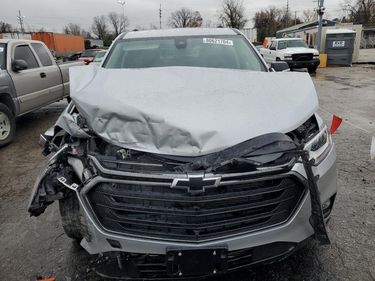 2020 Chevrolet Traverse VIN 1GNERKKW6LJ270719 Copart auction photo, front end damage thumbnail 5