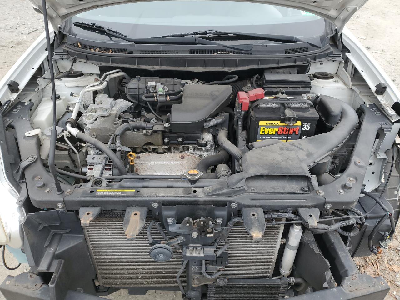 2011 Nissan Rogue VIN JN8AS5MV6BW282408 Copart auction photo, front end damage thumbnail 12