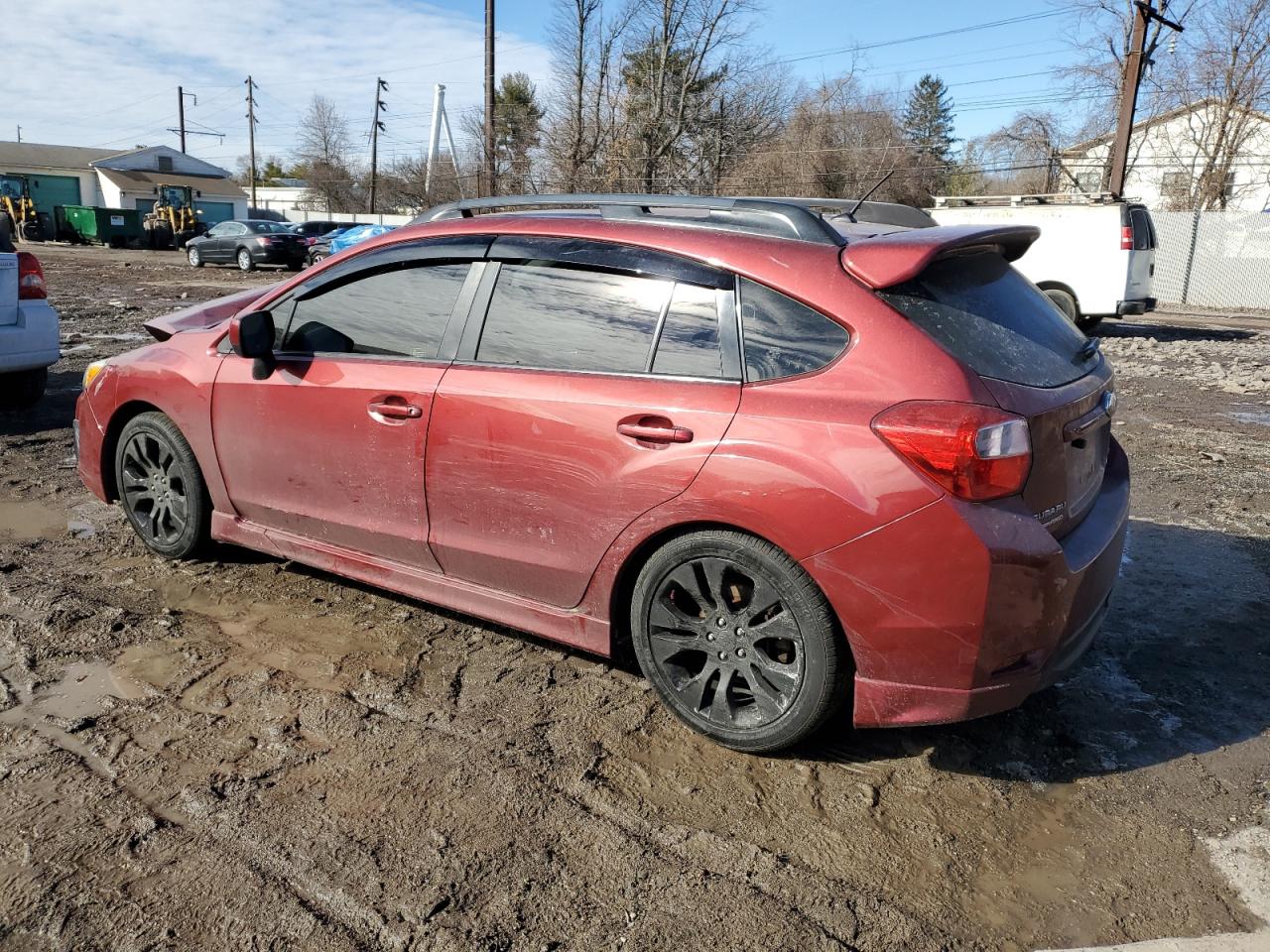 2014 Subaru Impreza VIN JF1GPAL63E8239542 Copart auction photo, front end damage thumbnail 2