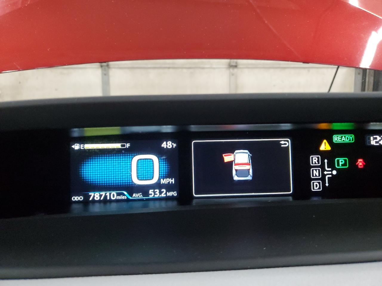 2017 Toyota Prius VIN JTDKARFU9H3049051 Copart auction photo, front end / side damage thumbnail 9
