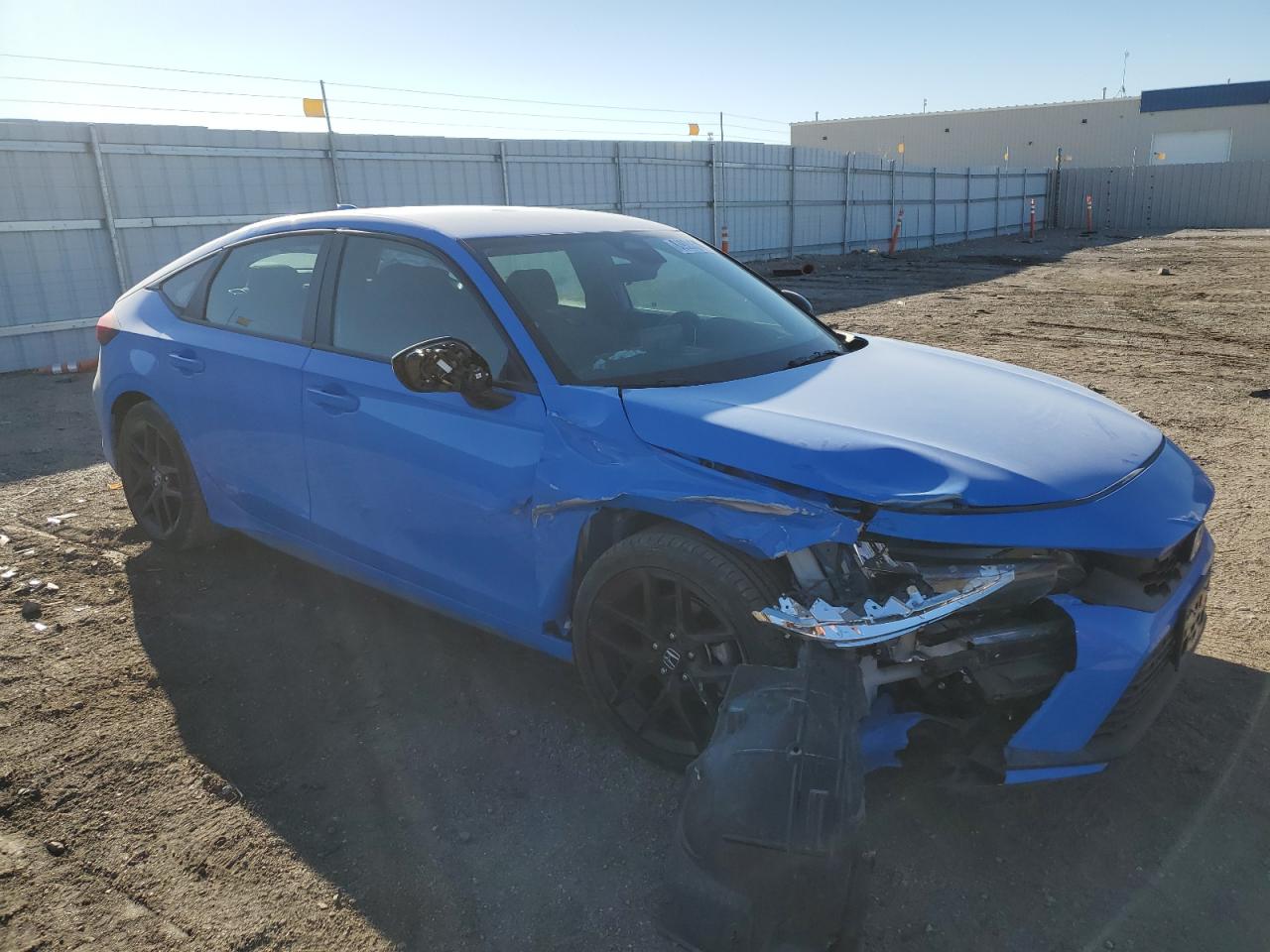 2024 Honda Civic VIN 19XFL2H85RE041994 Copart auction photo, front end / side damage thumbnail 4