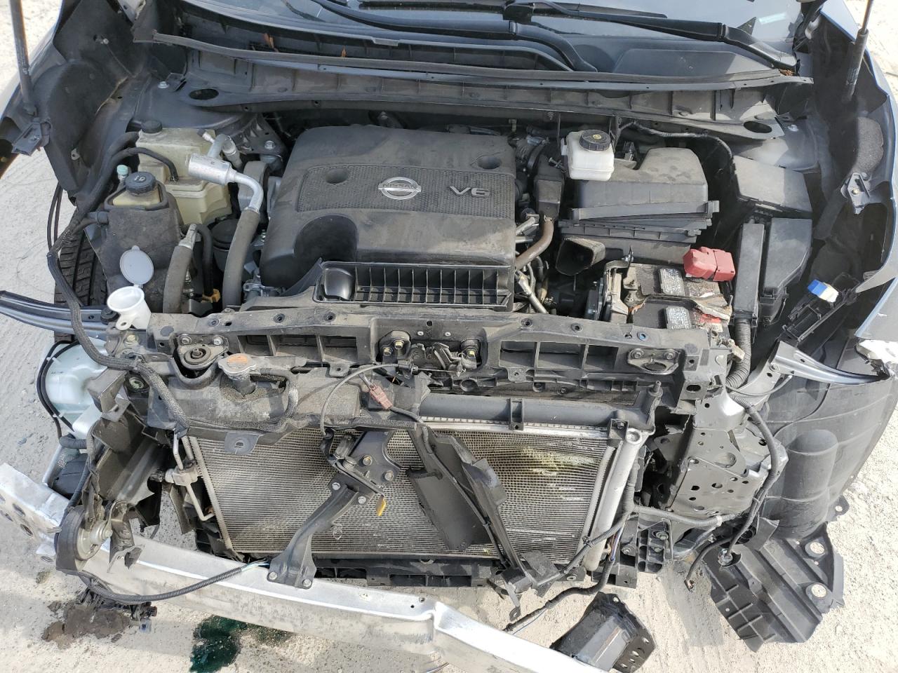 2017 Nissan Murano VIN 5N1AZ2MH8HN152320 Copart auction photo, mechanical / front end damage thumbnail 14