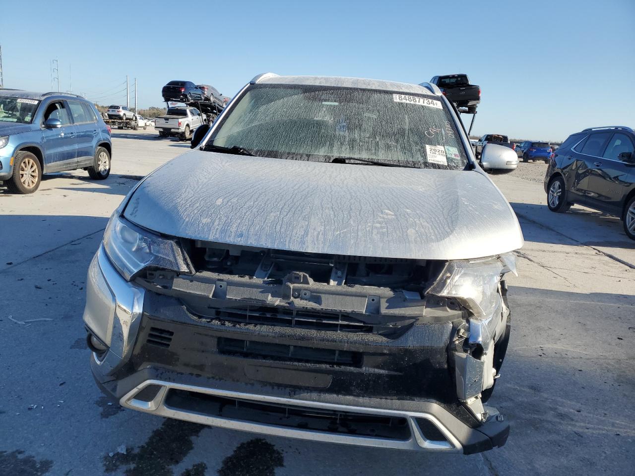 2020 Mitsubishi Outlander VIN JA4AZ3A39LZ043105 Copart auction photo, all over damage thumbnail 5
