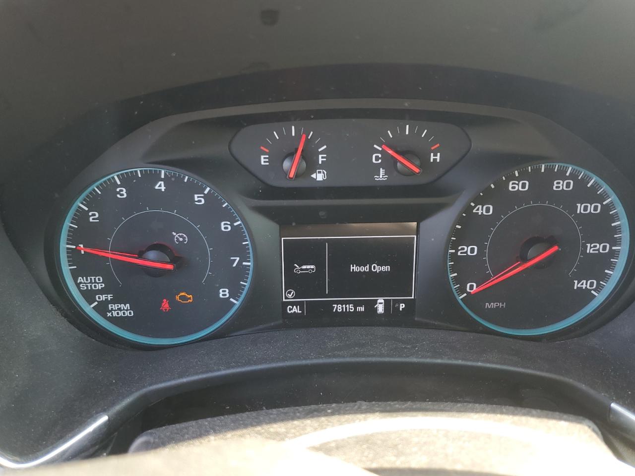 2018 Chevrolet Equinox VIN 2GNAXJEV1J6306439 Copart auction photo, rear end / front end damage thumbnail 9