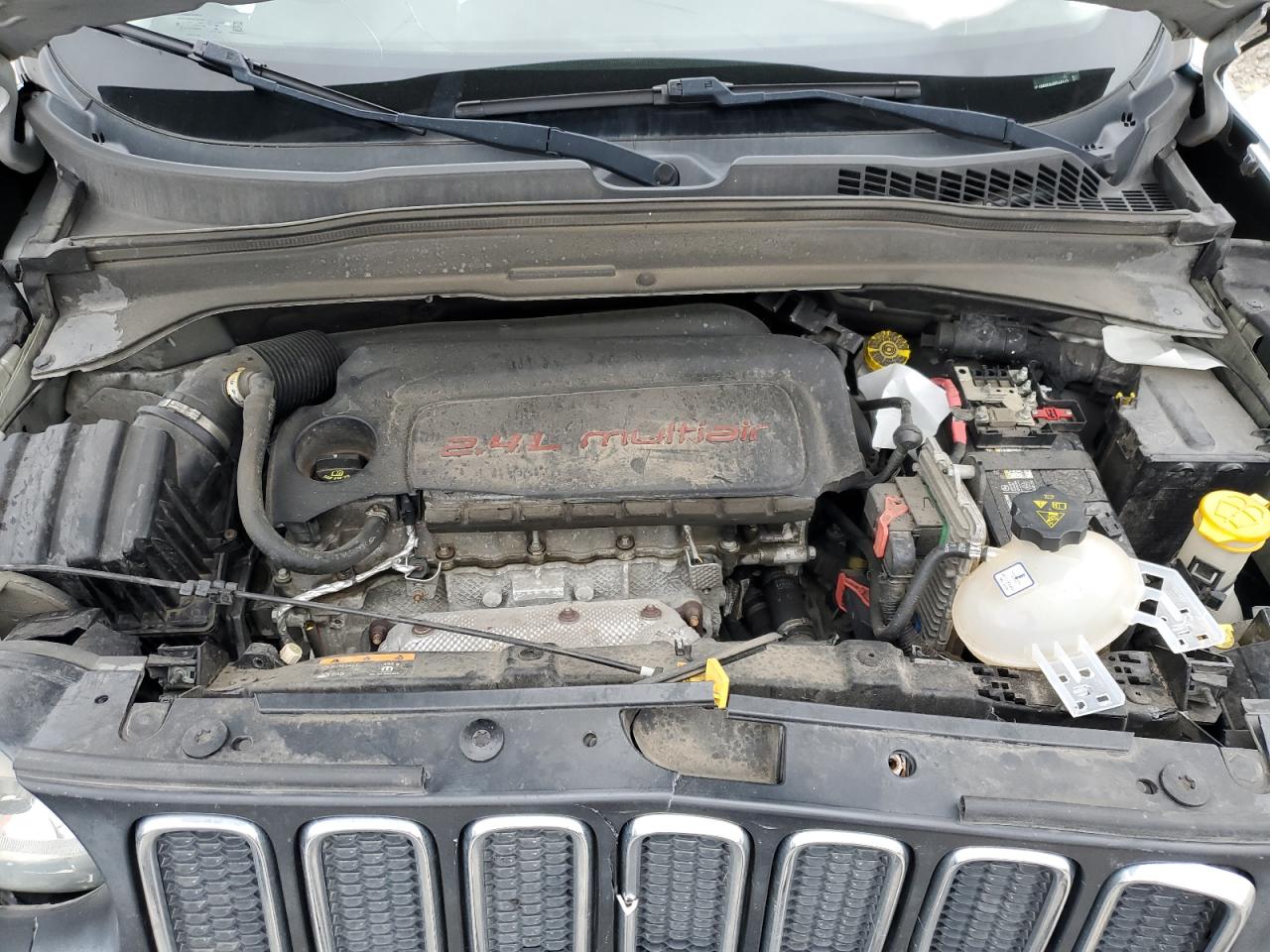 2017 Jeep Renegade VIN ZACCJBBB9HPF46113 Copart auction photo, front end damage thumbnail 13