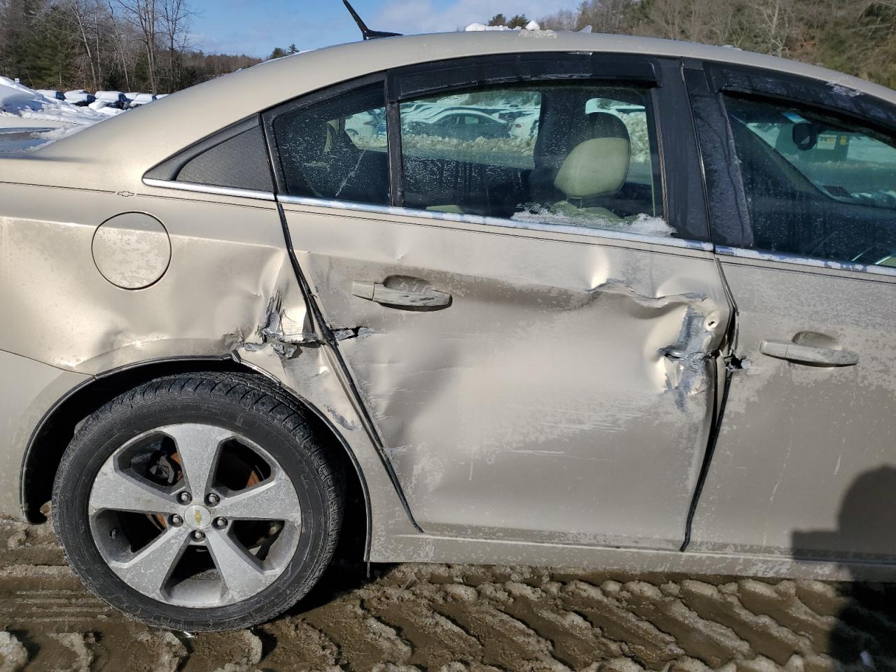 2011 Chevrolet Cruze VIN 1G1PG5S98B7212134 Copart auction photo, front end / side damage thumbnail 10