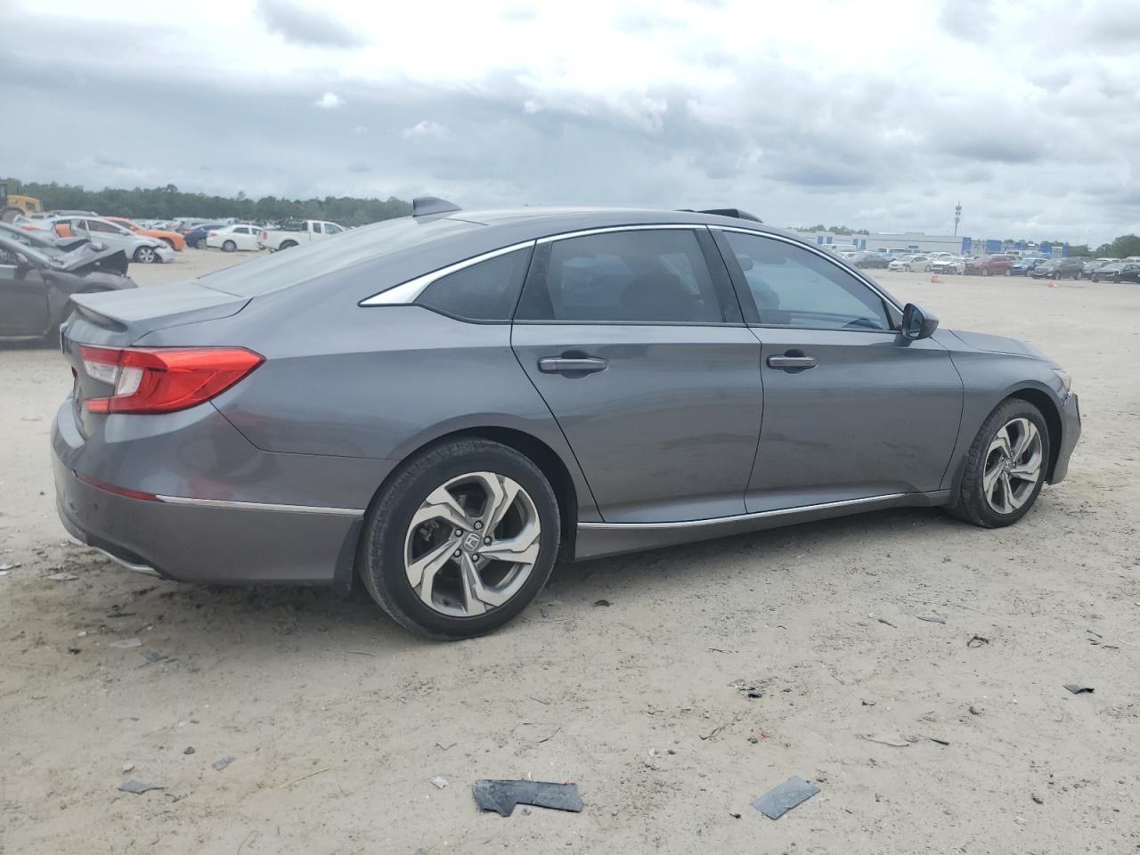 2018 Honda Accord VIN 1HGCV1F46JA085406 Copart auction photo, side damage thumbnail 3