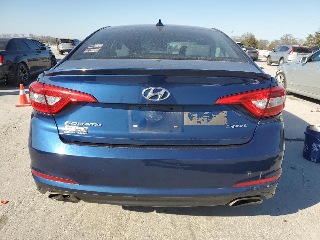 2017 Hyundai Sonata VIN 5NPE34AF4HH440938 Copart auction photo, biohazard/chemical / side damage thumbnail 6