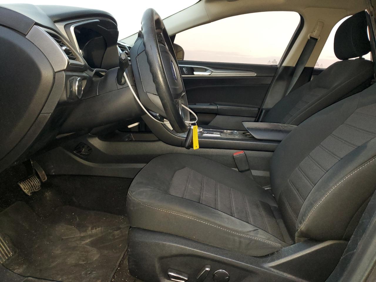 2019 Ford Fusion VIN 3FA6P0HD1KR250076 Copart auction photo, rear end / front end damage thumbnail 7