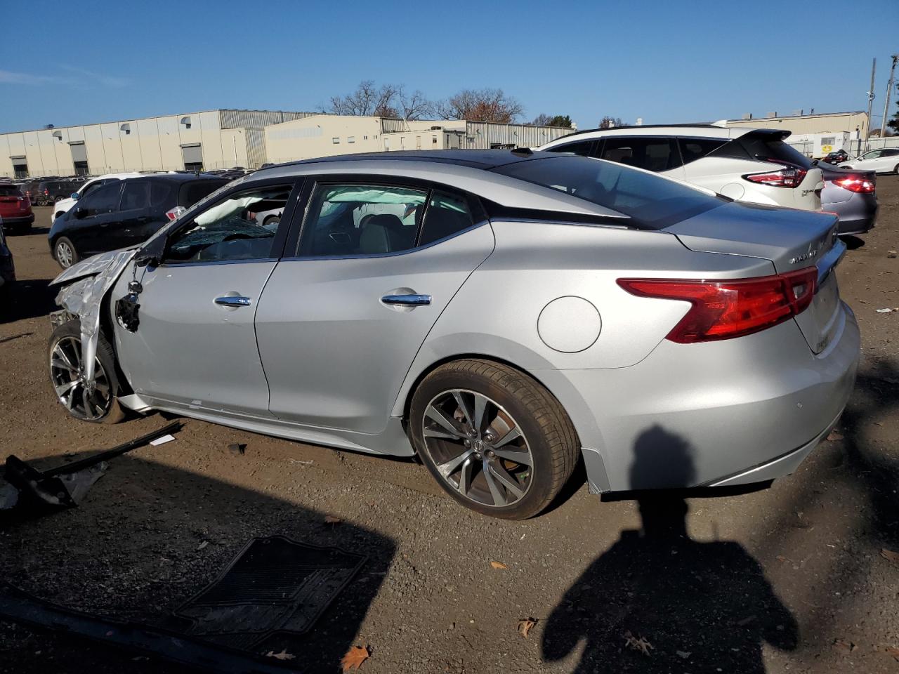 2017 Nissan Maxima VIN 1N4AA6AP2HC436252 Copart auction photo, rollover damage thumbnail 2