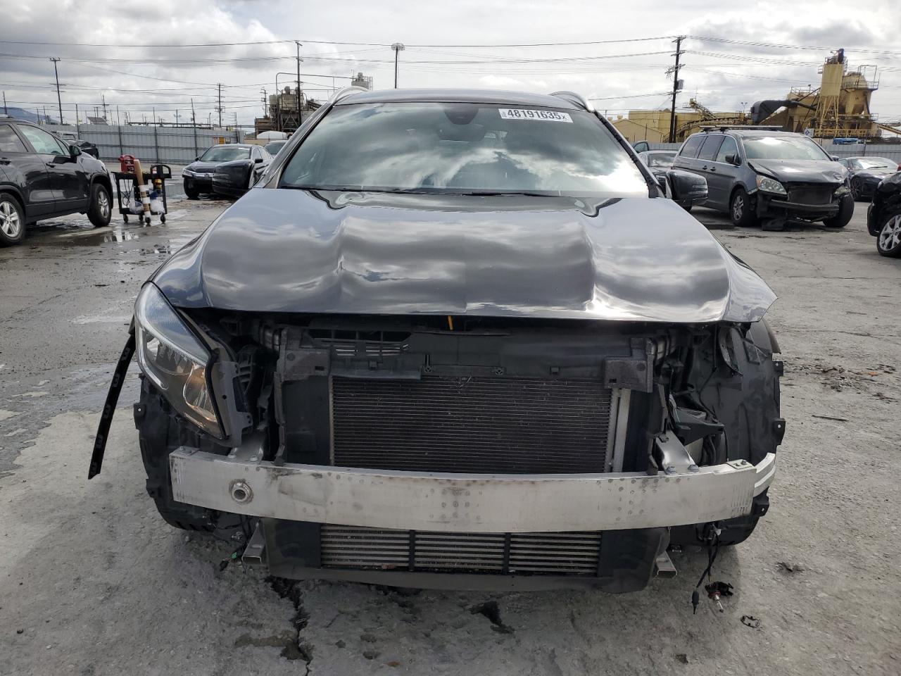 2018 Mercedes-Benz GLA-klasse VIN WDCTG4EB7JJ444833 Copart auction photo, front end damage thumbnail 5
