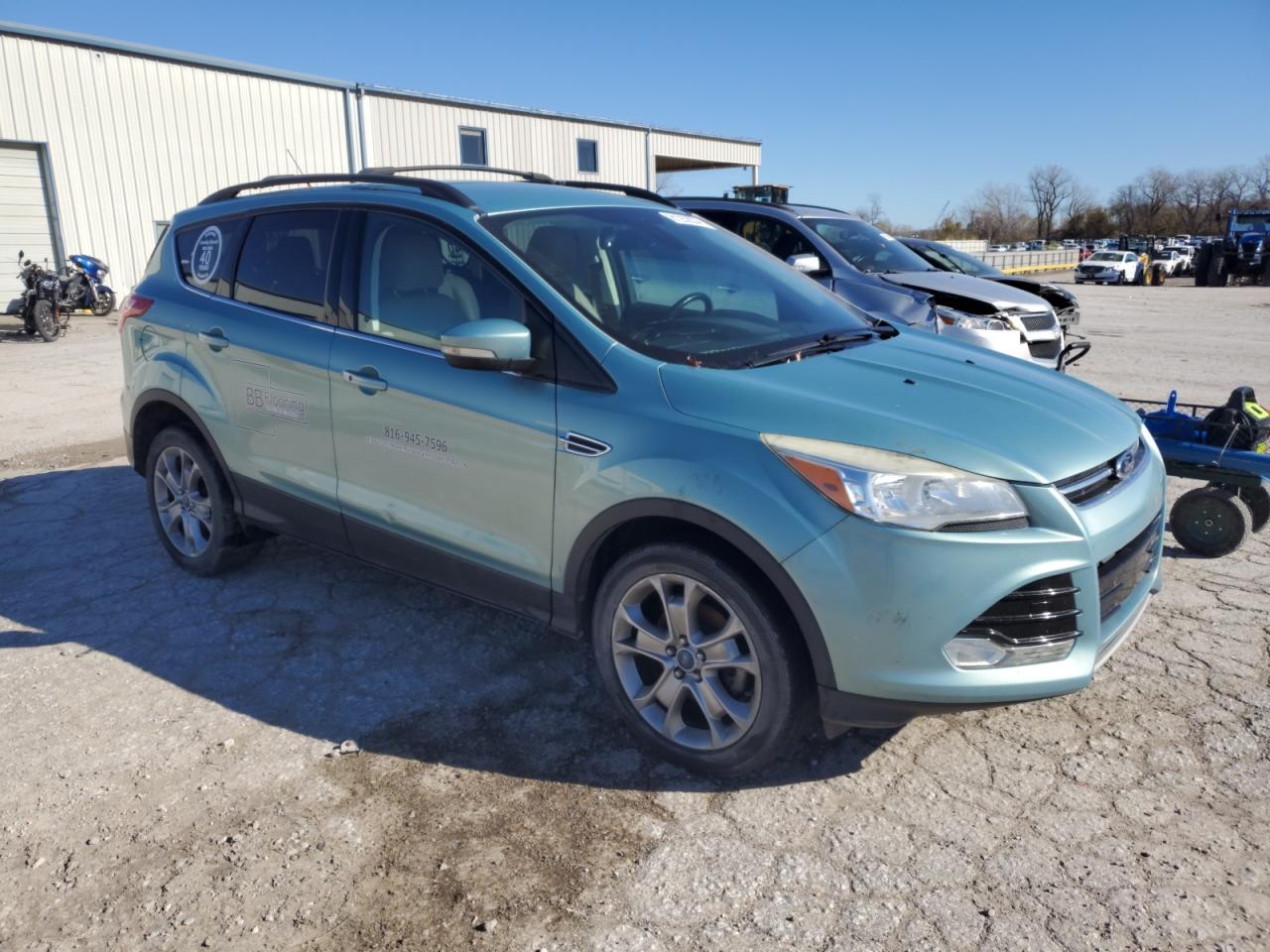 2013 Ford Escape VIN 1FMCU0HX6DUB80999 Copart auction photo, mechanical / minor dent/scratches damage thumbnail 4