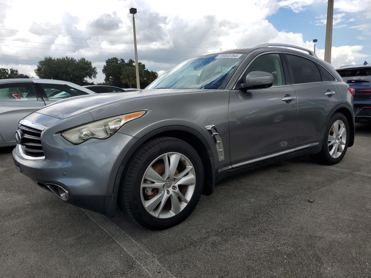 2013 Infiniti FX VIN JN8CS1MU2DM141035