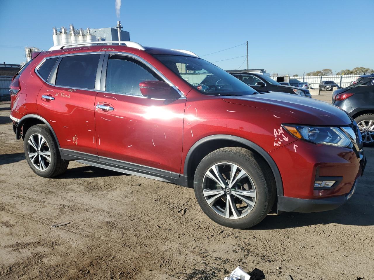 2019 Nissan Rogue VIN 5N1AT2MV2KC815553 Copart auction photo, rear end damage thumbnail 4