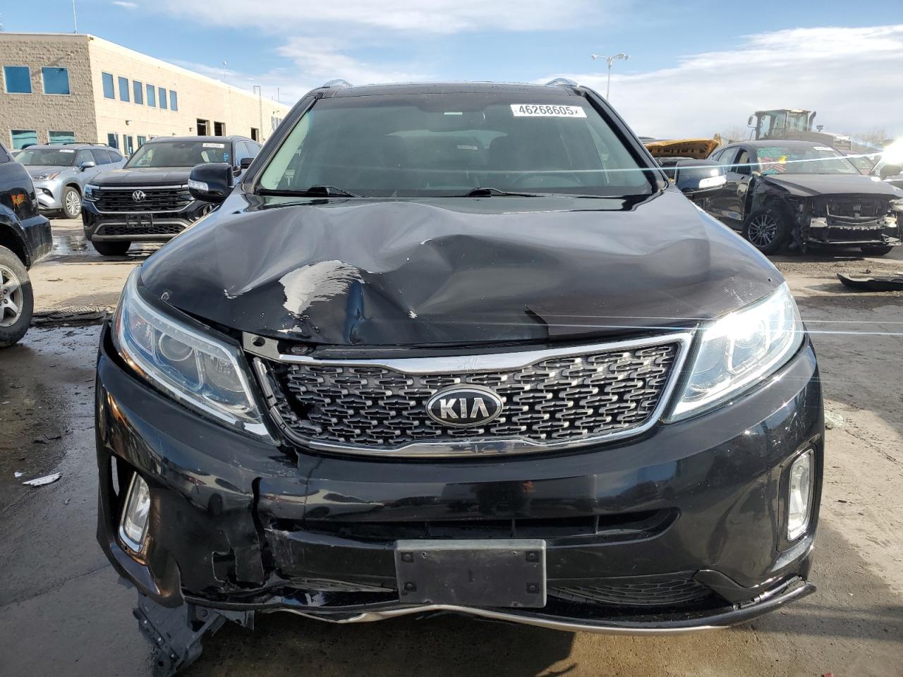 2015 KIA Sorento VIN 5XYKWDA79FG647624 Copart auction photo, front end damage thumbnail 5
