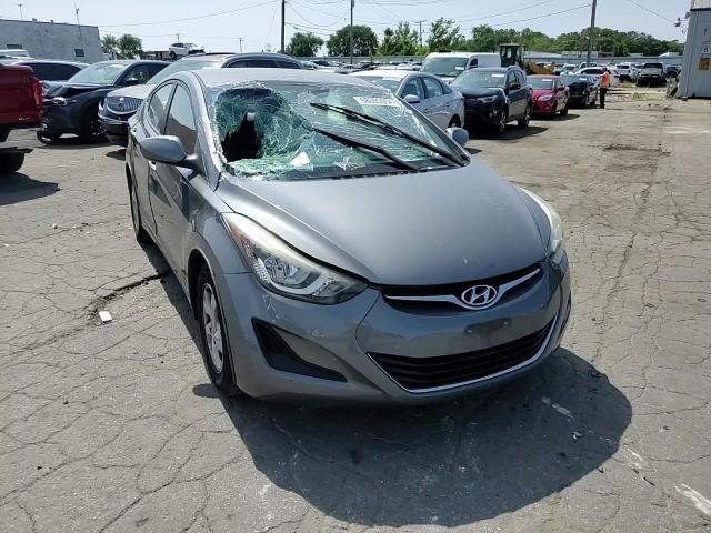 2014 Hyundai Elantra VIN 5NPDH4AE1EH492821 Copart auction photo, front end / rear end damage thumbnail 11