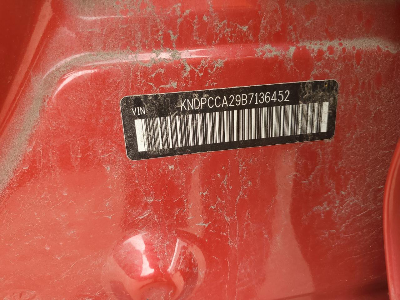 2011 KIA Sportage VIN KNDPCCA29B7136452 Copart auction photo, front end damage thumbnail 13