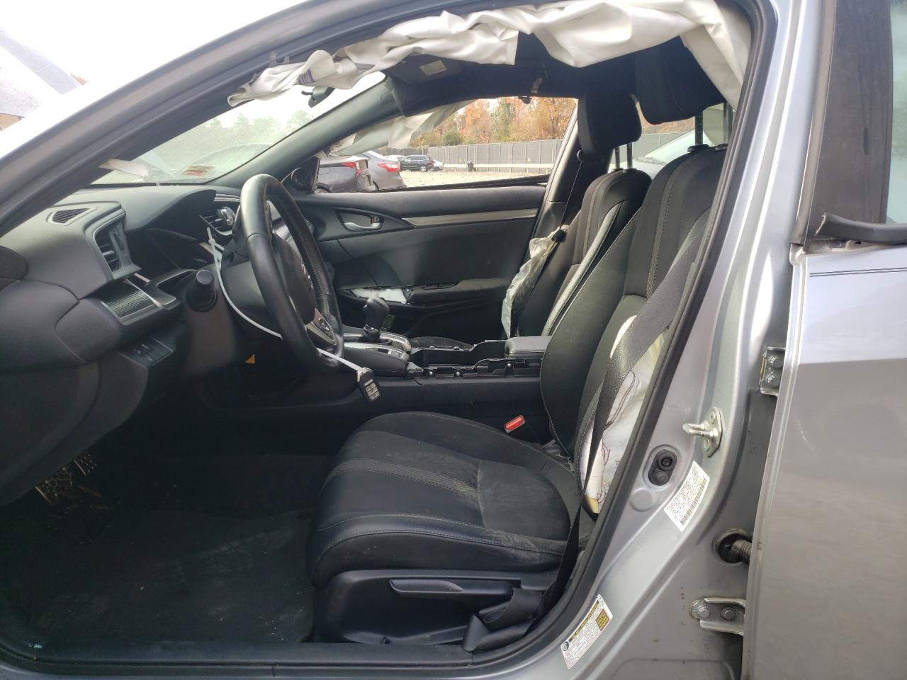 2019 Honda Civic VIN 2HGFC2F81KH567036 Copart auction photo, side / rear end damage thumbnail 7