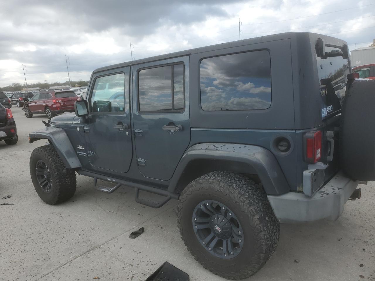 2007 Jeep Wrangler VIN 1J8GA59167L191865 Copart auction photo, front end damage thumbnail 2
