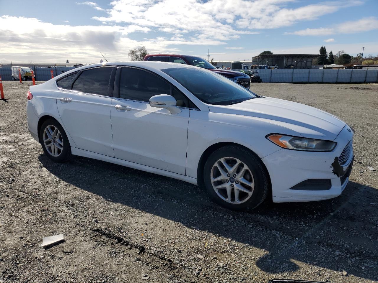 2013 Ford Fusion VIN 3FA6P0H70DR372442 Copart auction photo, mechanical / side damage thumbnail 4
