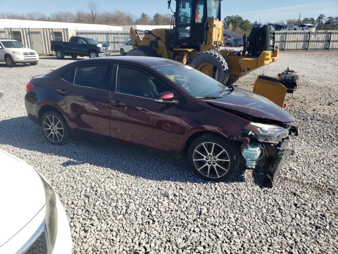 2017 Toyota Corolla VIN 5YFBURHE7HP629693 Copart auction photo, front end damage thumbnail 4