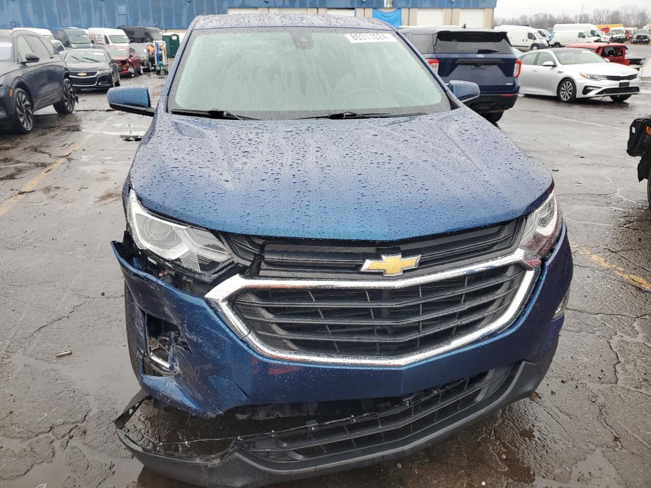 2019 Chevrolet Equinox VIN 3GNAXJEV9KL382973 Copart auction photo, front end damage thumbnail 5