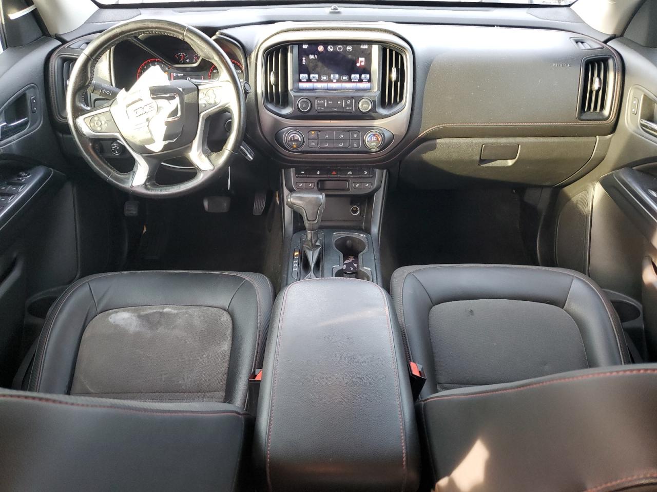 2016 GMC Canyon VIN 1GTG6CE35G1370091 Copart auction photo, front end / side damage thumbnail 8