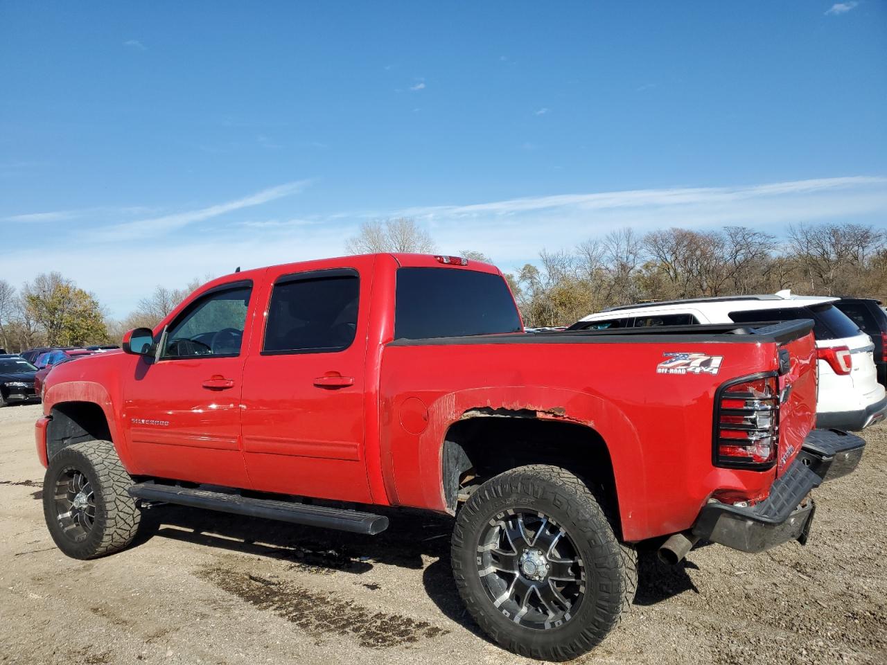 2013 Chevrolet Silverado VIN 3GCPKSE77DG274615 Copart auction photo, rear end / front end damage thumbnail 2