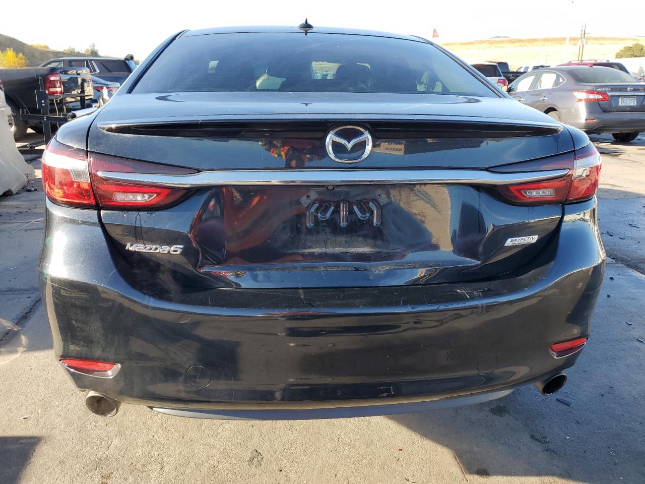 2018 Mazda 6 VIN JM1GL1WY2J1300661 Copart auction photo, front end / hail damage thumbnail 6