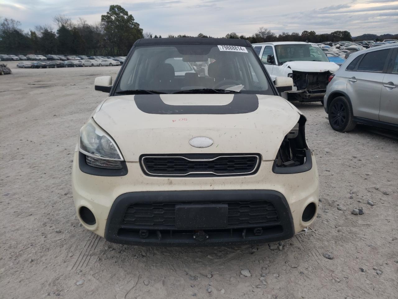 2013 KIA Soul VIN KNDJT2A5XD7757356 Copart auction photo, front end / side damage thumbnail 5