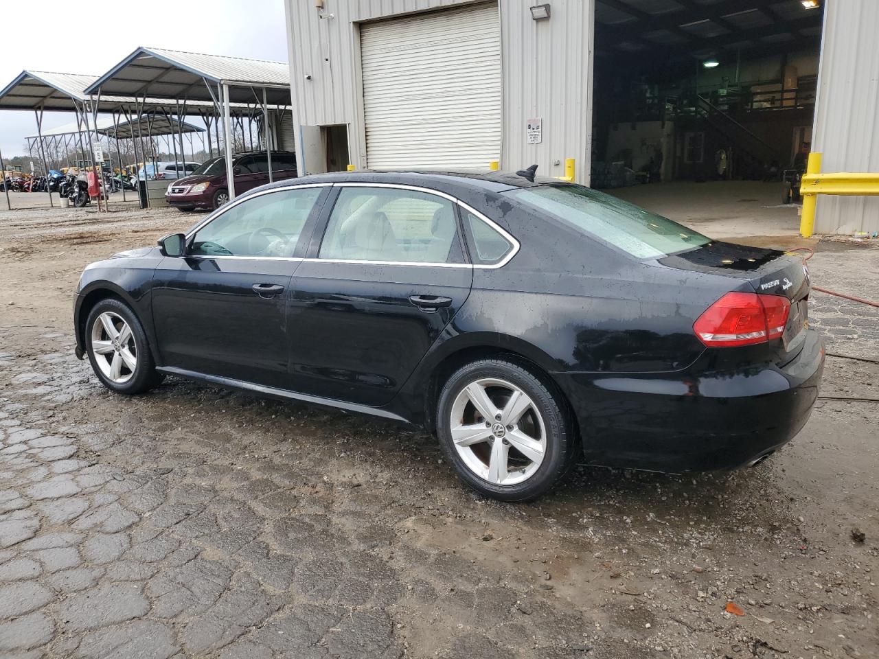 2014 Volkswagen Passat VIN 1VWBT7A38EC044221 Copart auction photo, front end damage thumbnail 2