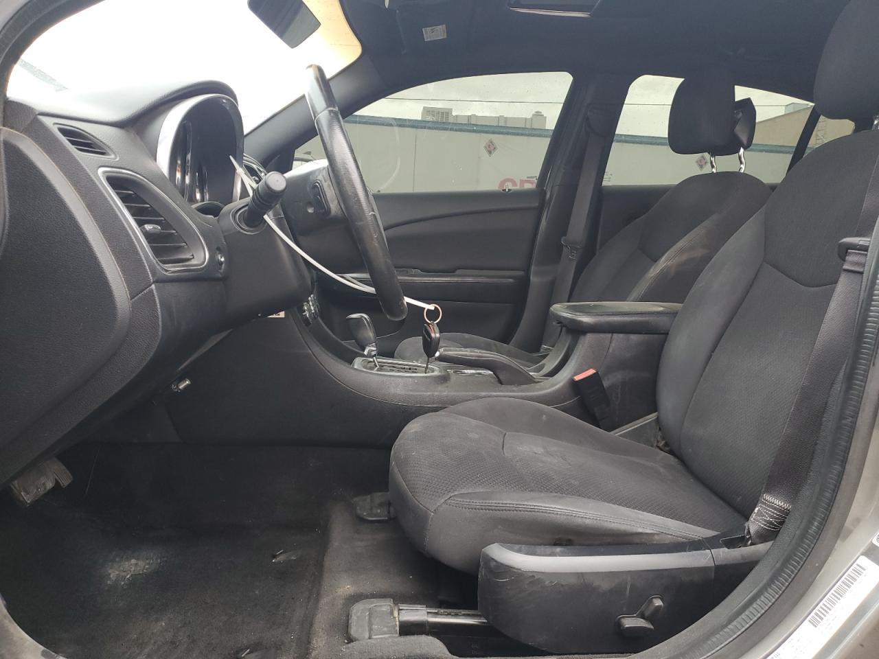 2013 Chrysler 200 VIN 1C3CCBBG7DN728325 Copart auction photo, rear end damage thumbnail 7