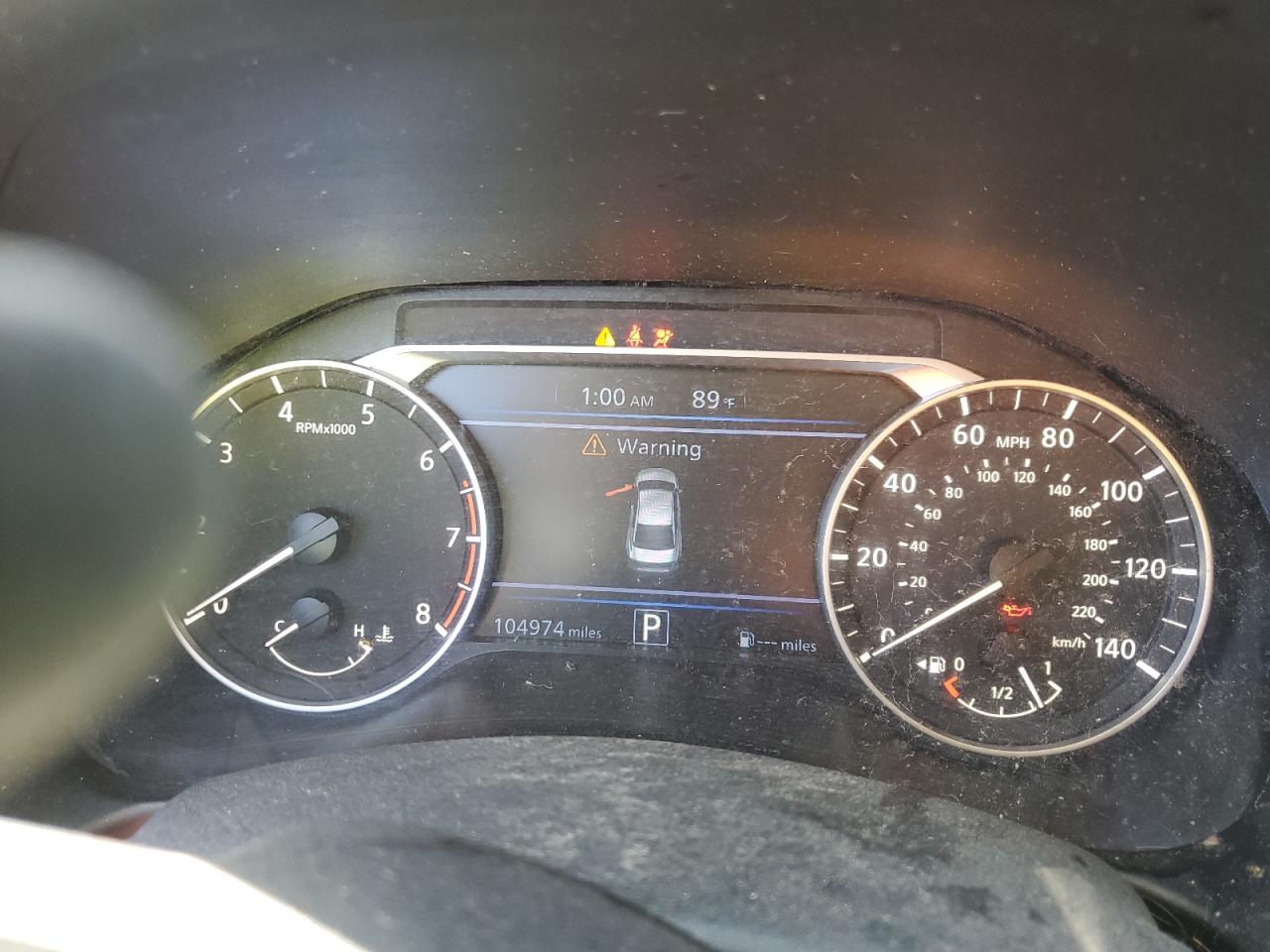 2020 Nissan Altima VIN 1N4BL4BV4LC207662 Copart auction photo, all over damage thumbnail 9