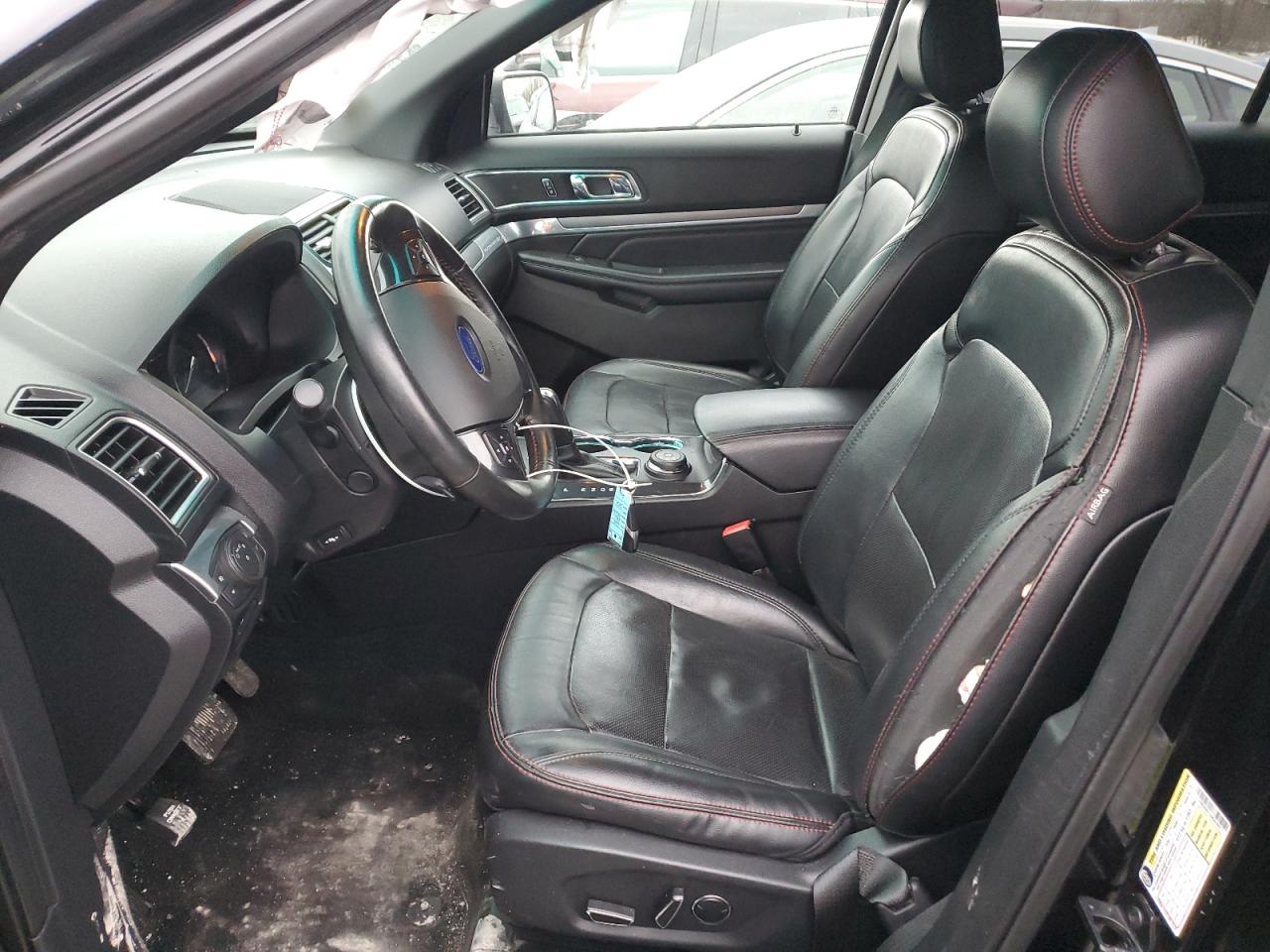 2017 Ford Explorer VIN 1FM5K8GTXHGA00813 Copart auction photo, side damage thumbnail 7