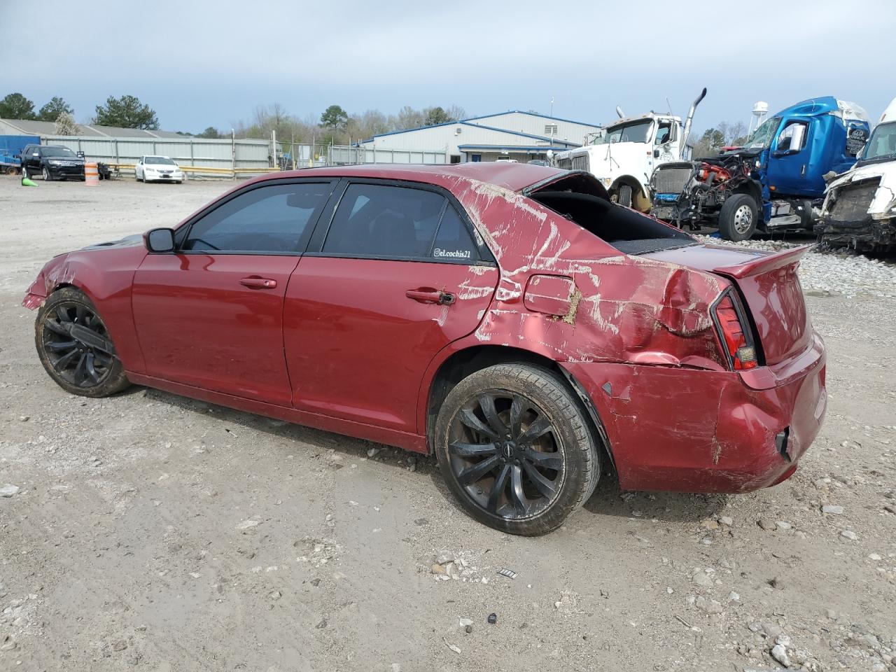2014 Chrysler 300 VIN 2C3CCABG6EH311749 Copart auction photo, rollover damage thumbnail 2