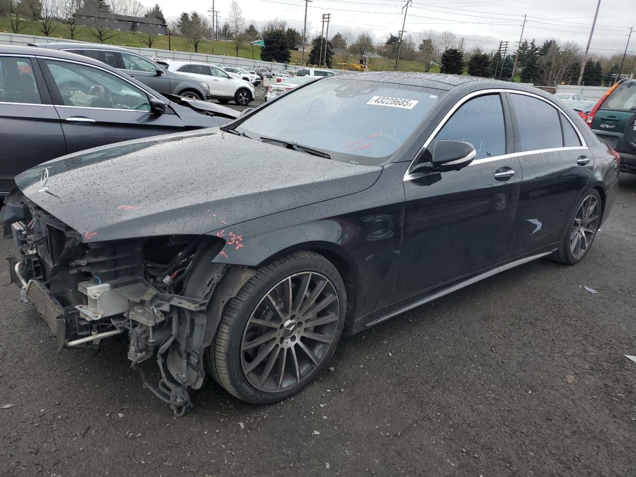 2018 Mercedes-Benz S-klasse VIN WDDUG8GB1JA414831