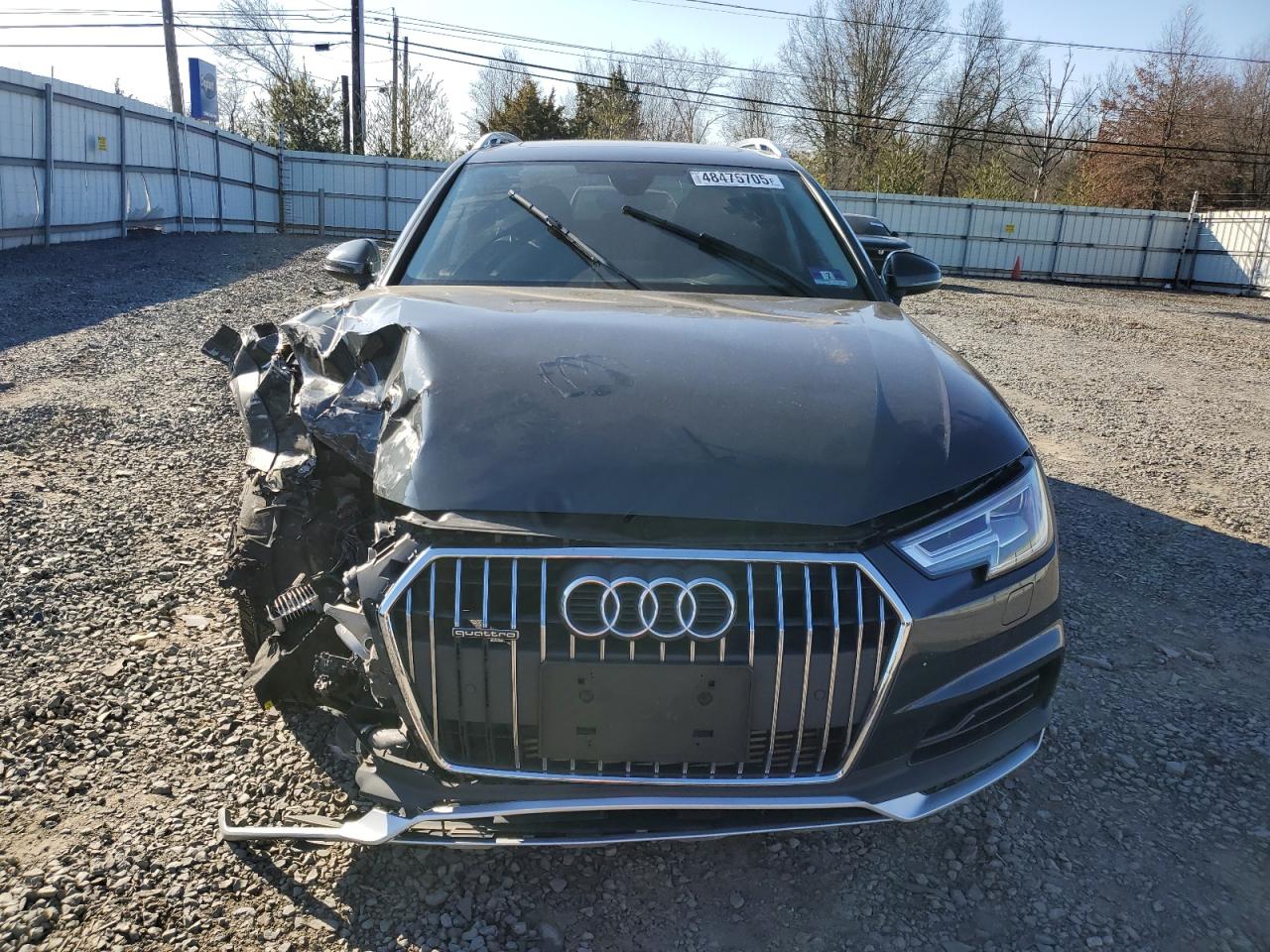 2019 Audi A4 VIN WA18NAF49KA014796 Copart auction photo, front end damage thumbnail 5