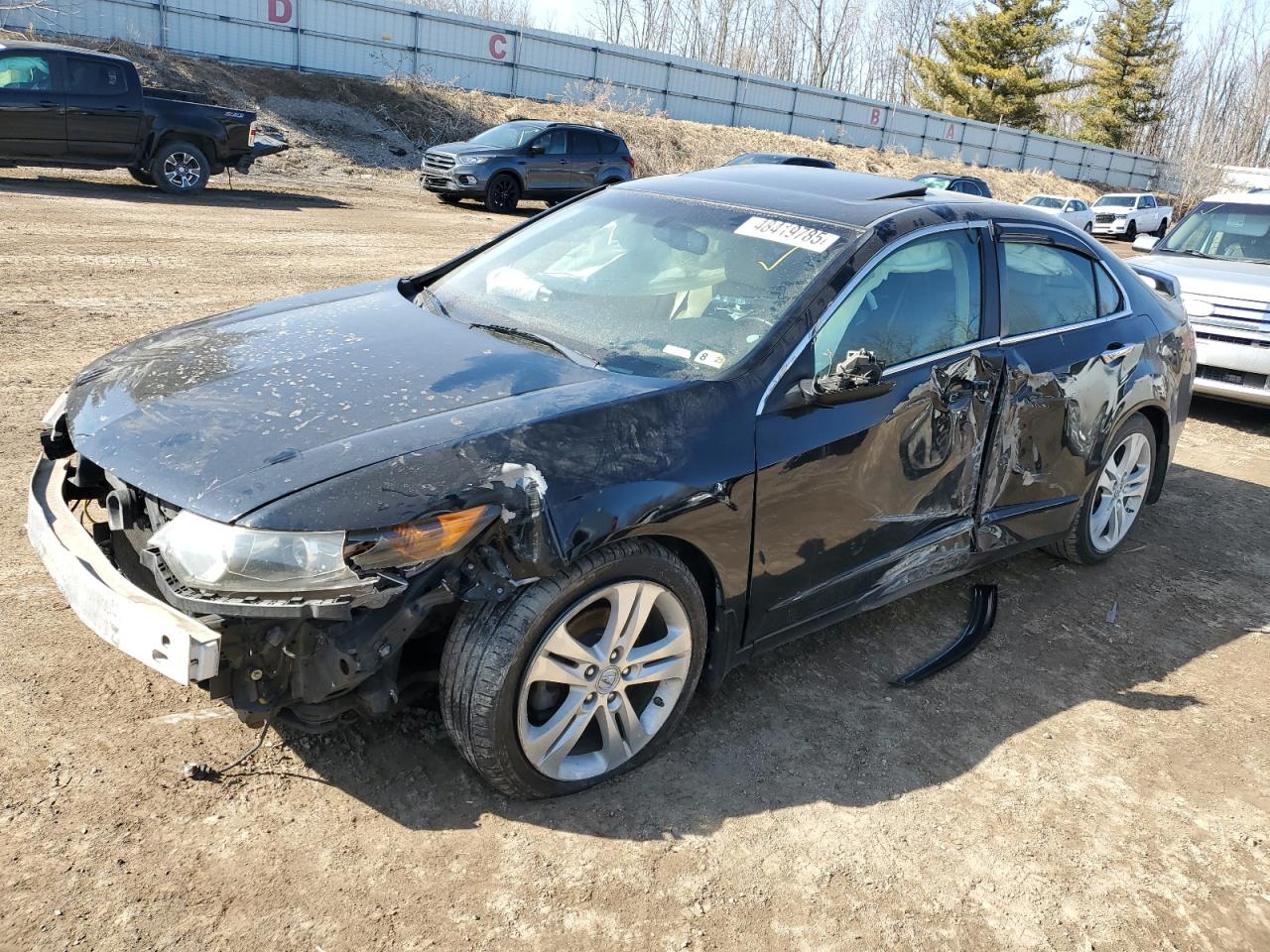 2010 Acura TSX VIN JH4CU4F62AC003405